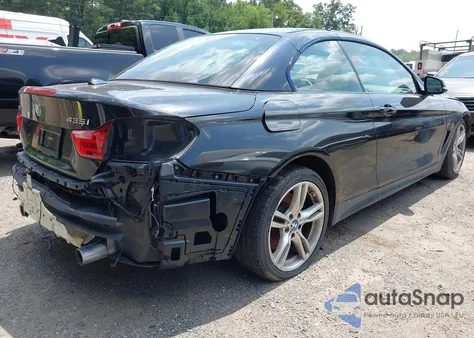 2015 BMW 435I xDrive from USA, damaged, VIN WBA3T7C51F5A36571